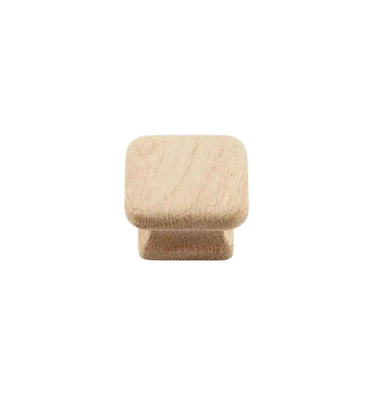 Vintage Cabinet Knob | Squared Wood Cabinet Knob | Mid-Century Collection