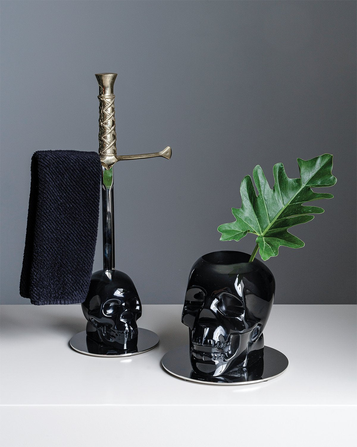 Vase CRANIUM Smoke - Arte House