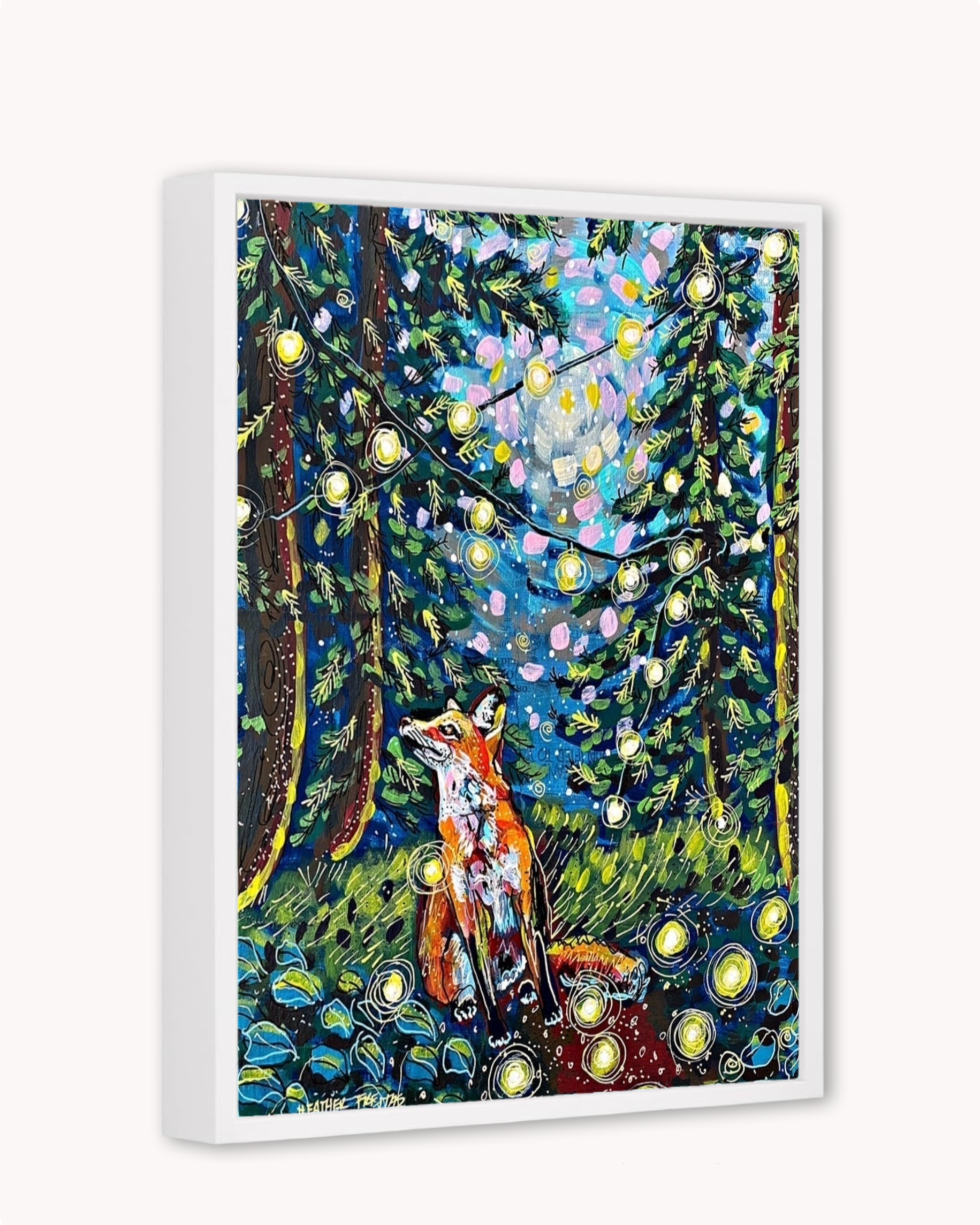 Forest Fox Print - Arte House