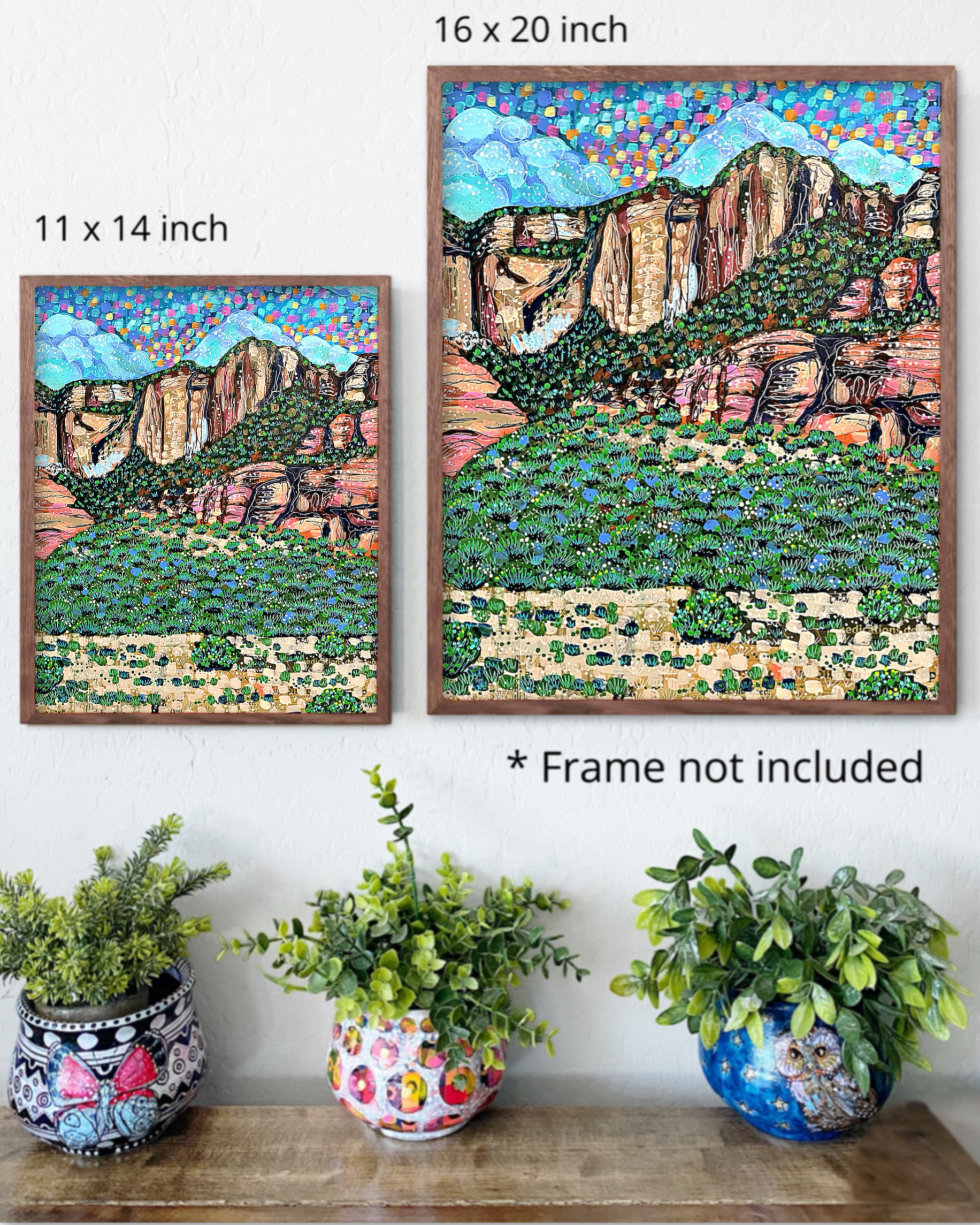 Evergreen Sandstone Print - Arte House