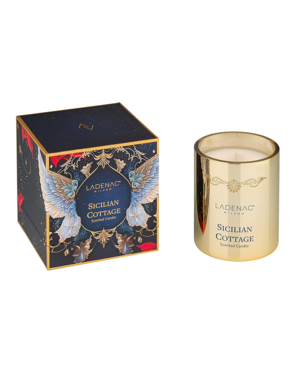 Candle in Jar SICILIAN COTTAGE Bergamot, Osmanthus, Heliotrope, Amber, Patchouli, Vanilla  330gr - Arte House