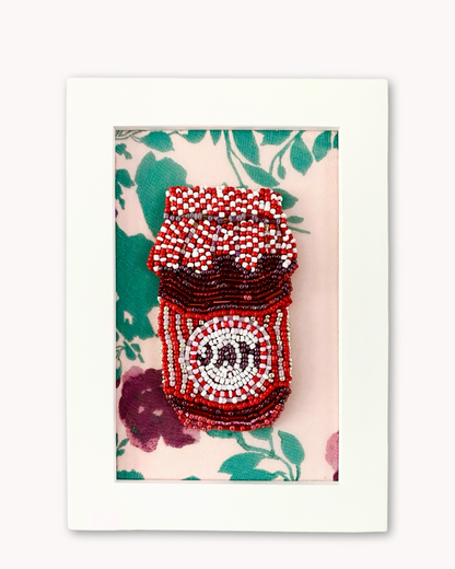 Strawberry Jam Petite Beaded Art ( Limited Edition )
