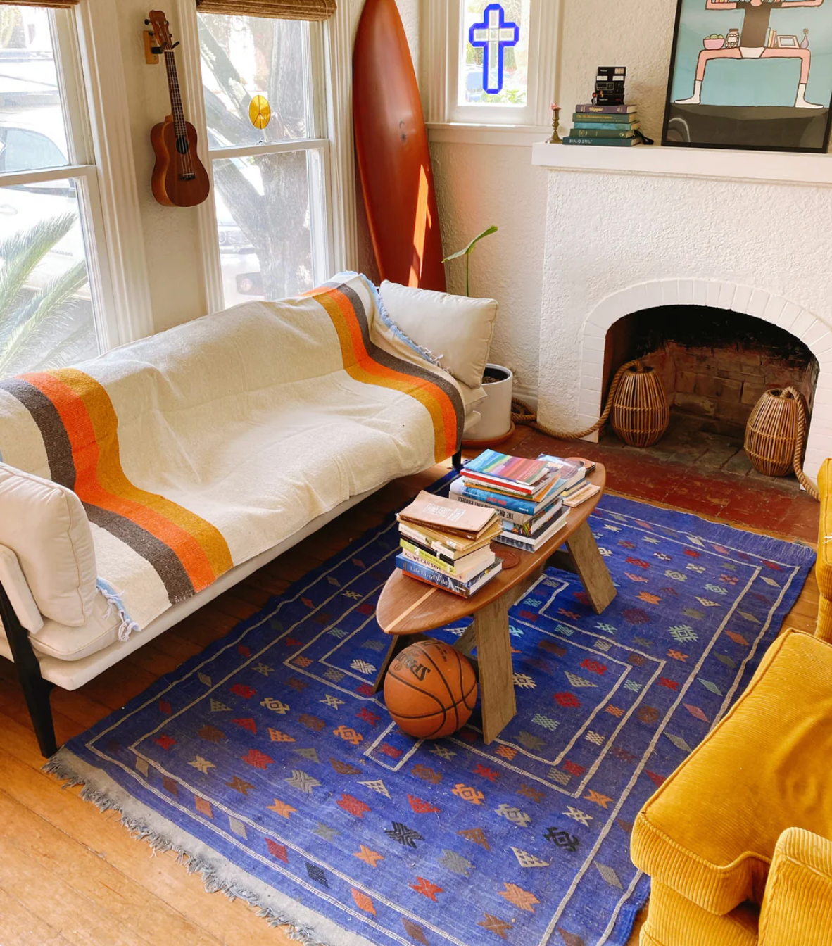 70s Sustainable Recycle Beach Throw Blanket