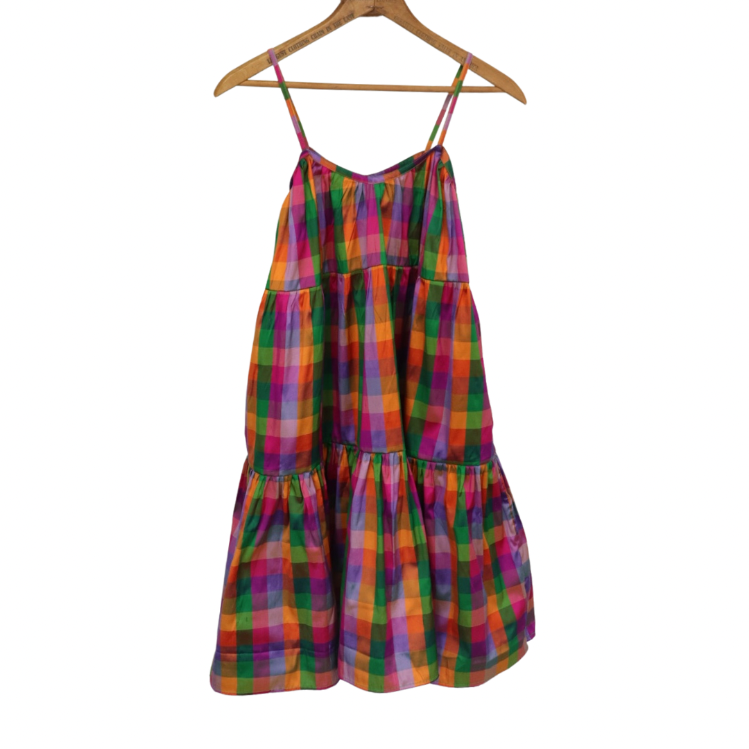 Reanna Silk Taffeta Dress RD67 Sz XS