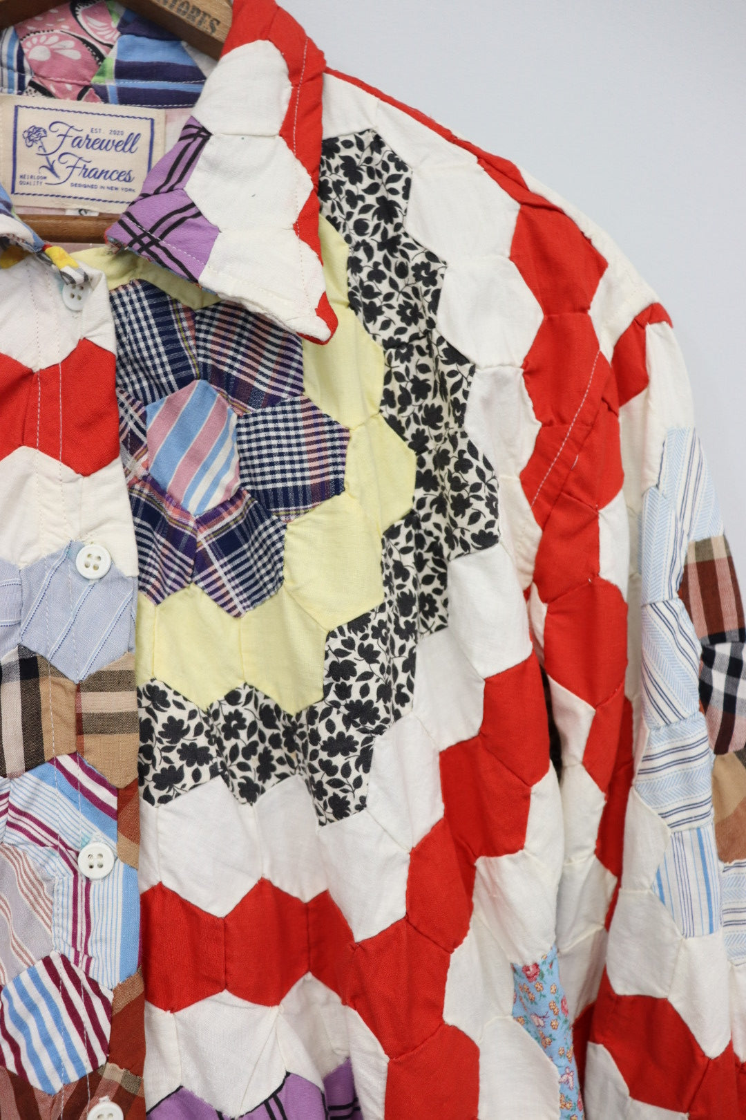 George Quilted Long Sleeve Button Down Sz S GLS7 - Arte House