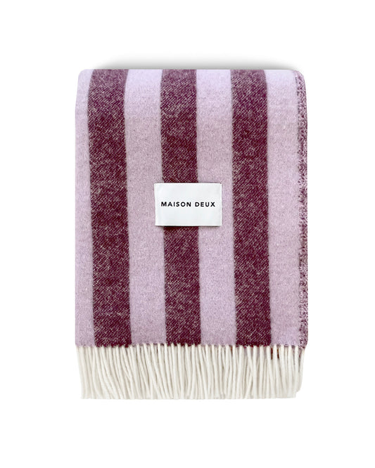 Blanket CANDY WRAP Lilac / Aubergine 4.25 x 6.5 ft