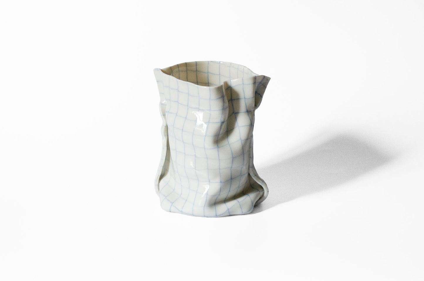 Tall Nerikomi Bag Vase