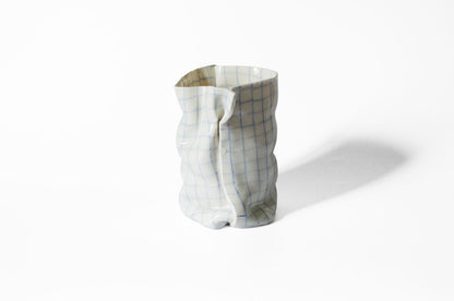 Tall Nerikomi Bag Vase