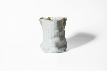 Tall Nerikomi Bag Vase