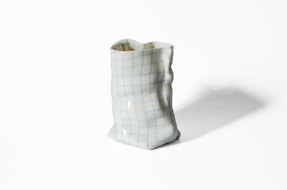 Tall Nerikomi Bag Vase