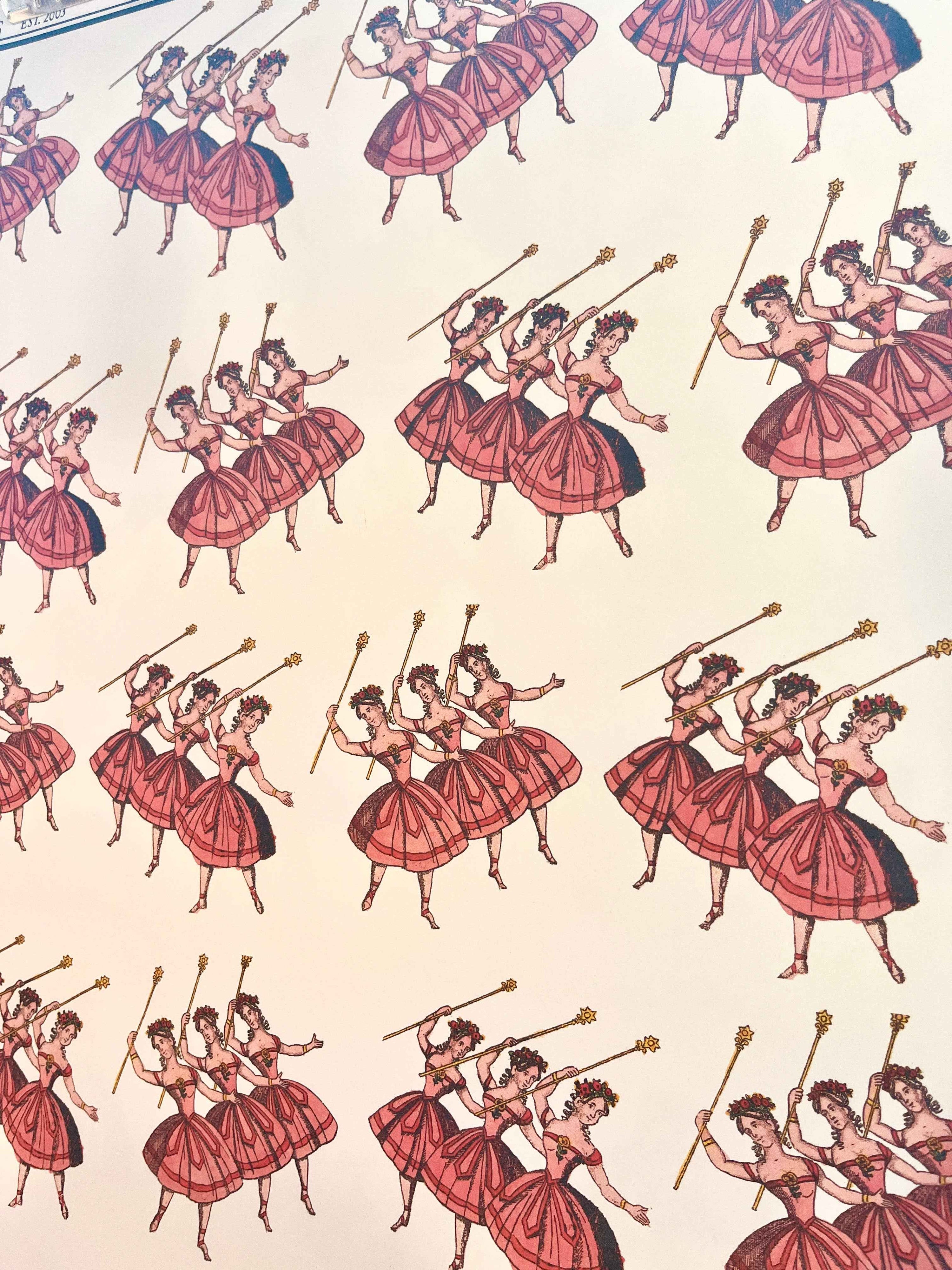 Parcel Artisan Wrapping Paper, Trio of Fairies