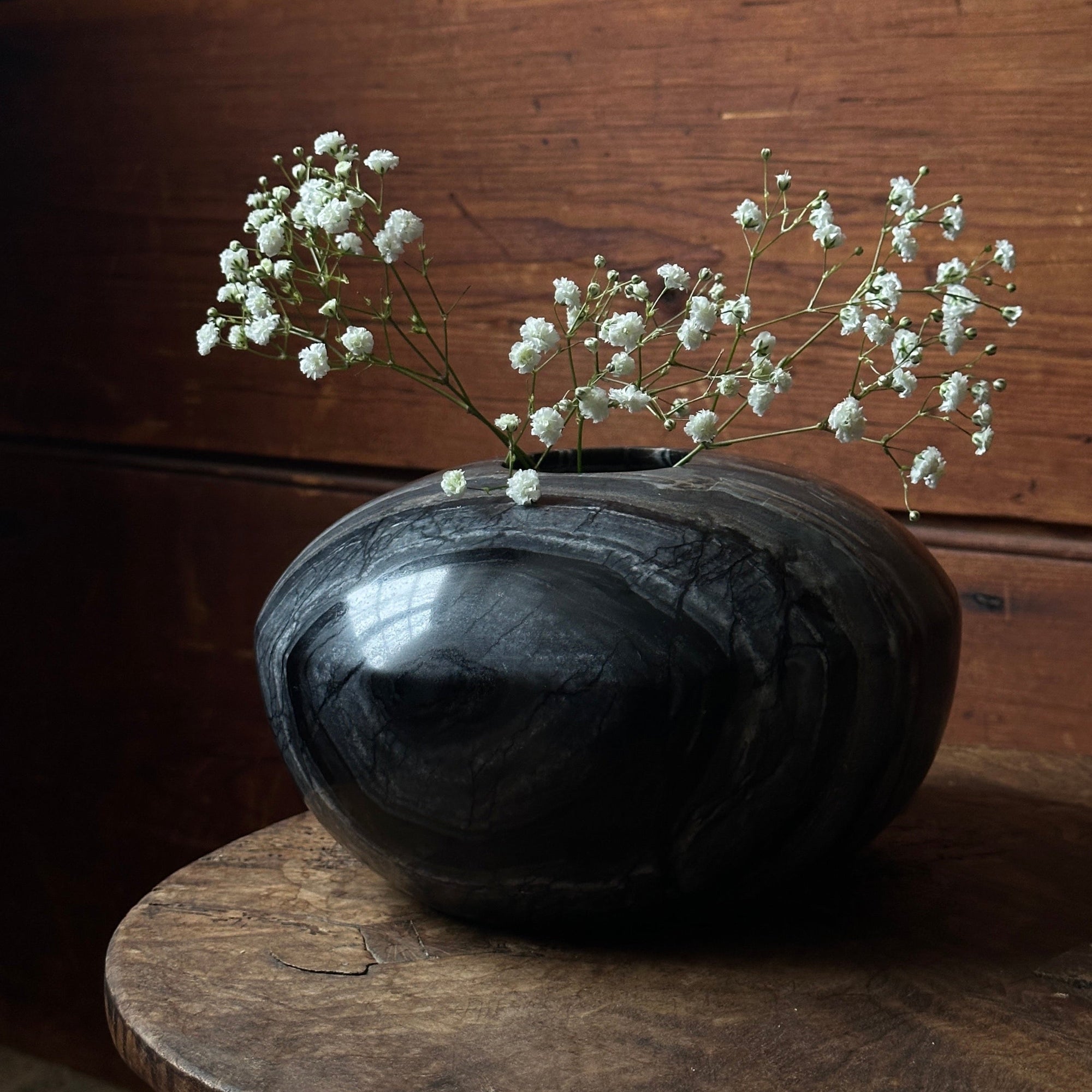 Aria Vase in Balsamic