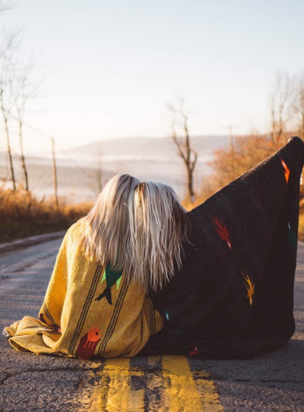 WEEKEND WARRIOR Black Blanket - Arte House