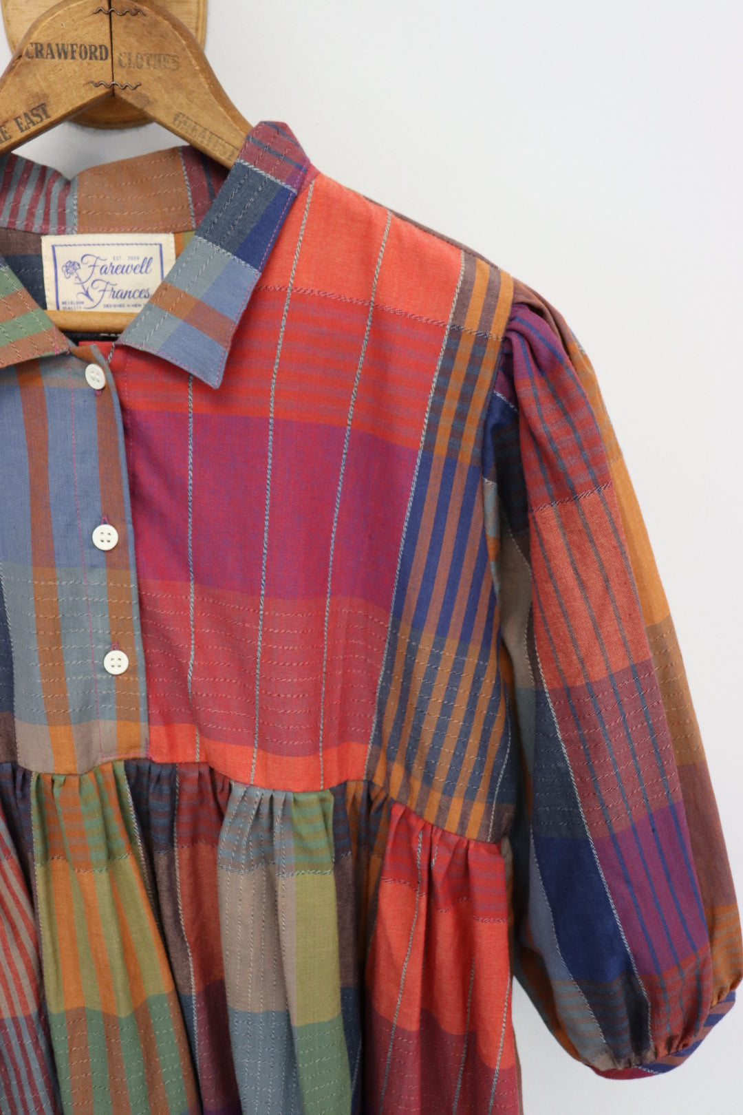 Plaid Gwen Dress G38 - Arte House