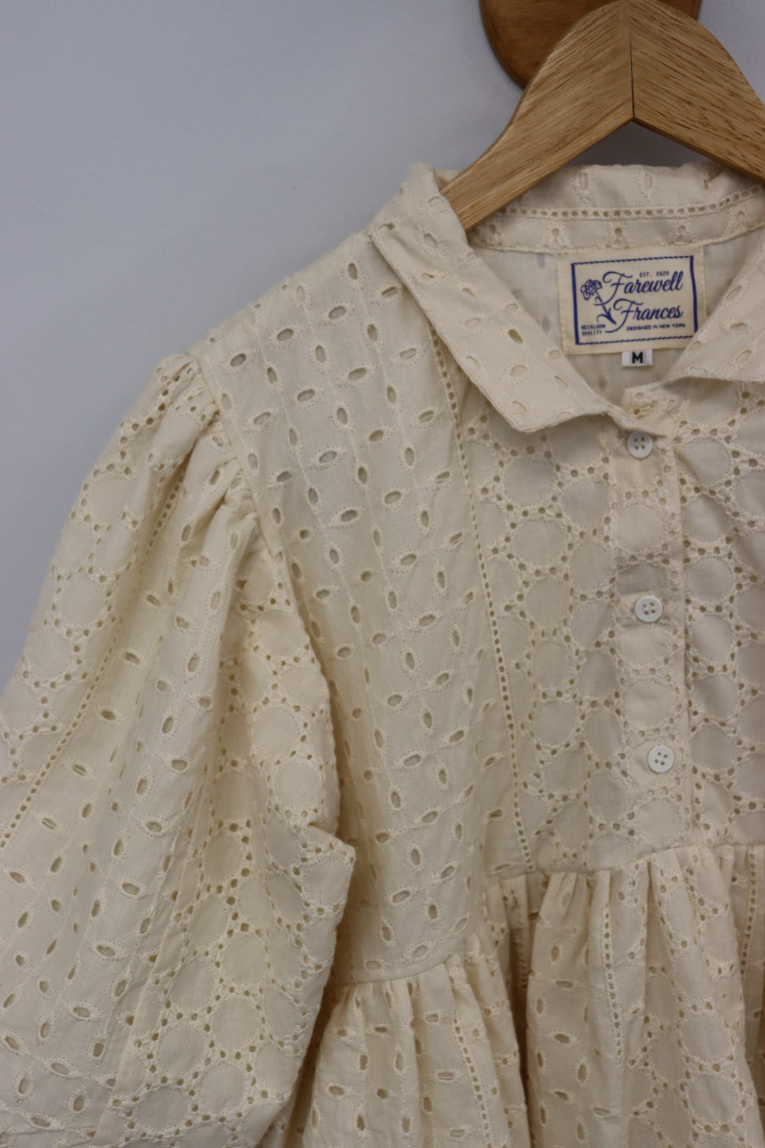 Eyelet Gwen Dress G37 - Arte House