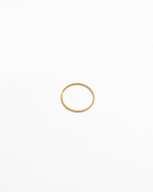 14k Gold-Filled Twisted Delicate Ring