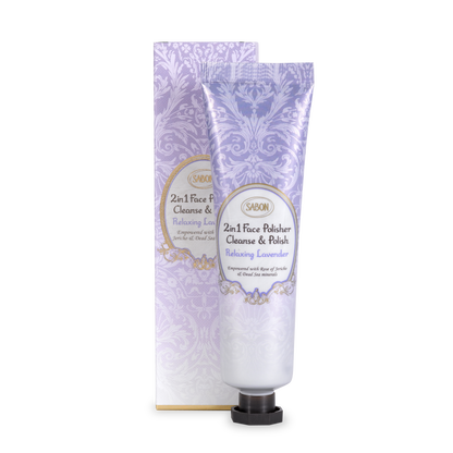 2 in 1 Face Polisher Lavender 60mL