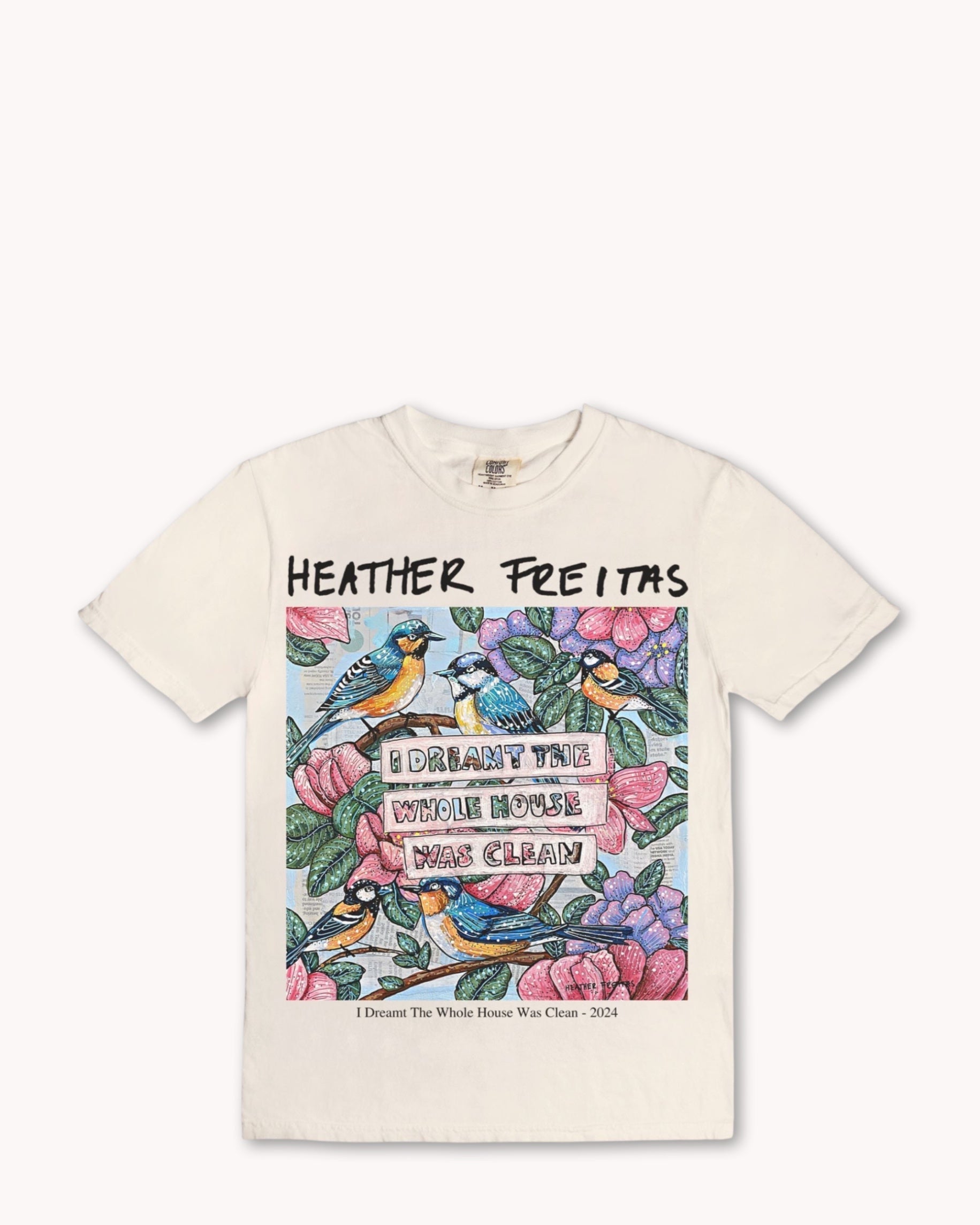 I Dreamt The Whole House Was Clean Tee - Arte House