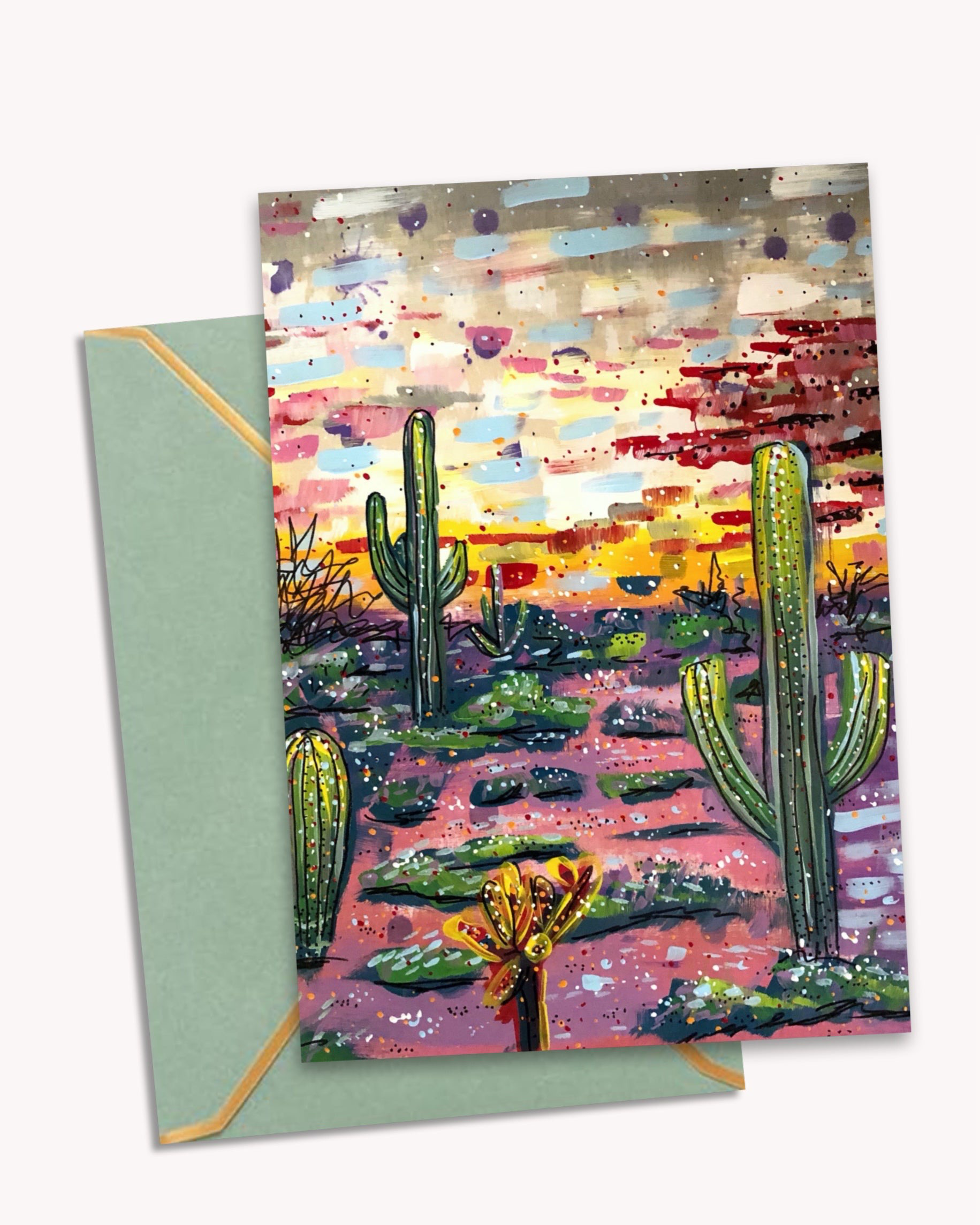Arizona Tides - Greeting Card / Fine Art Print - Arte House