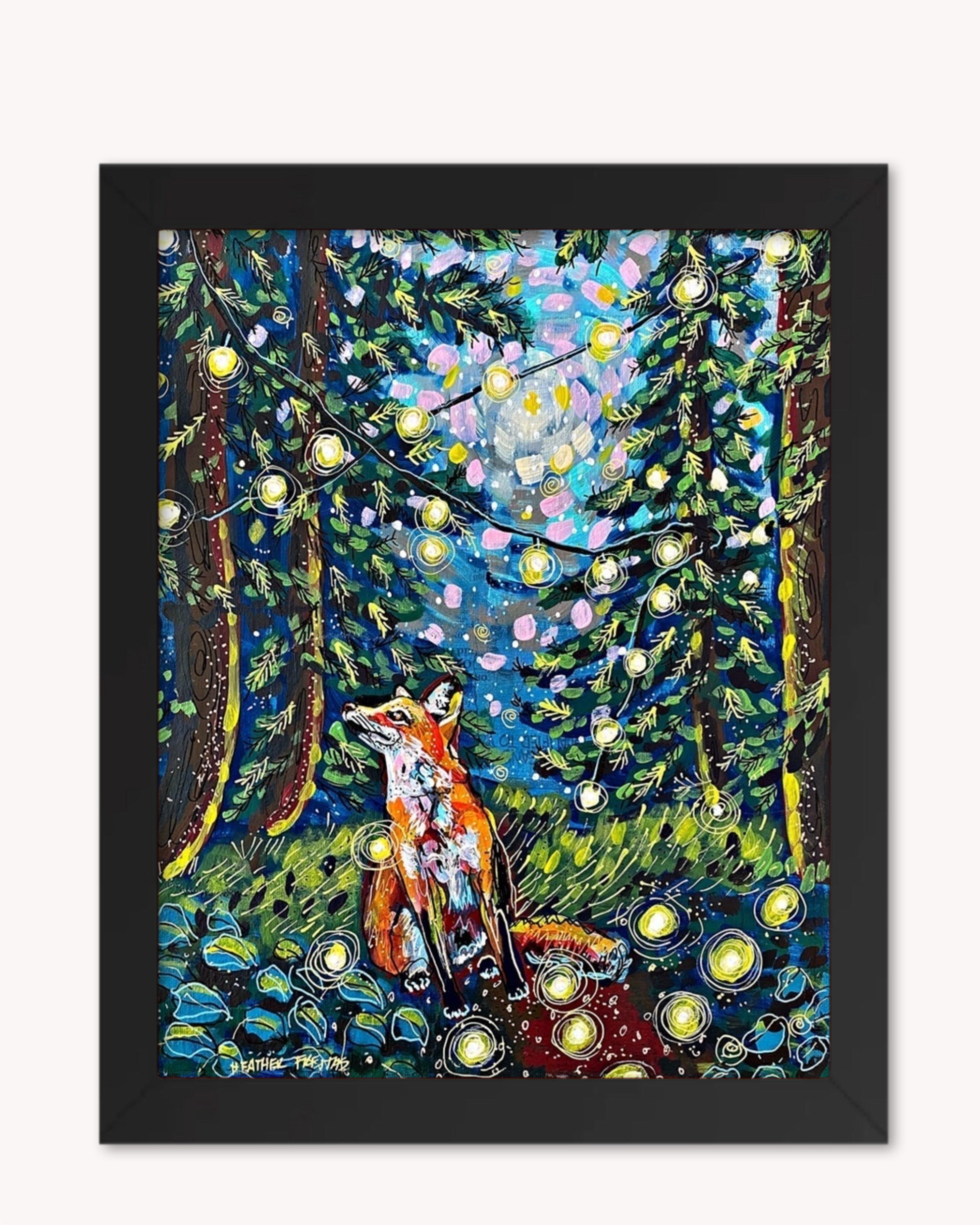 Forest Fox Print - Arte House