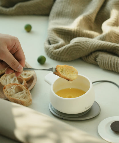 Fondi Self-heating Fondue Set - Rosy Apricot