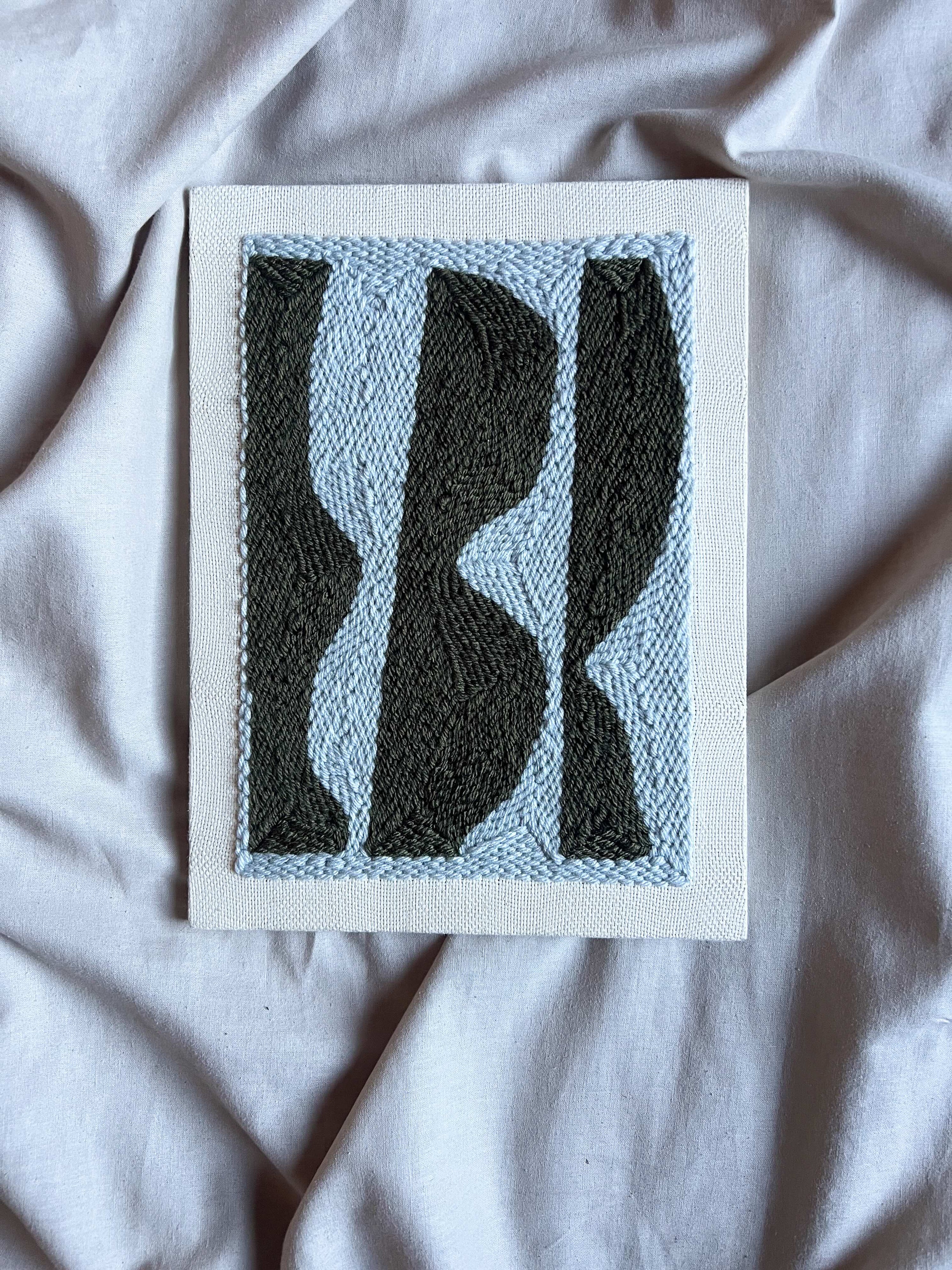 "Pillars" - Beginner Punch Needle Kit - Wall Art