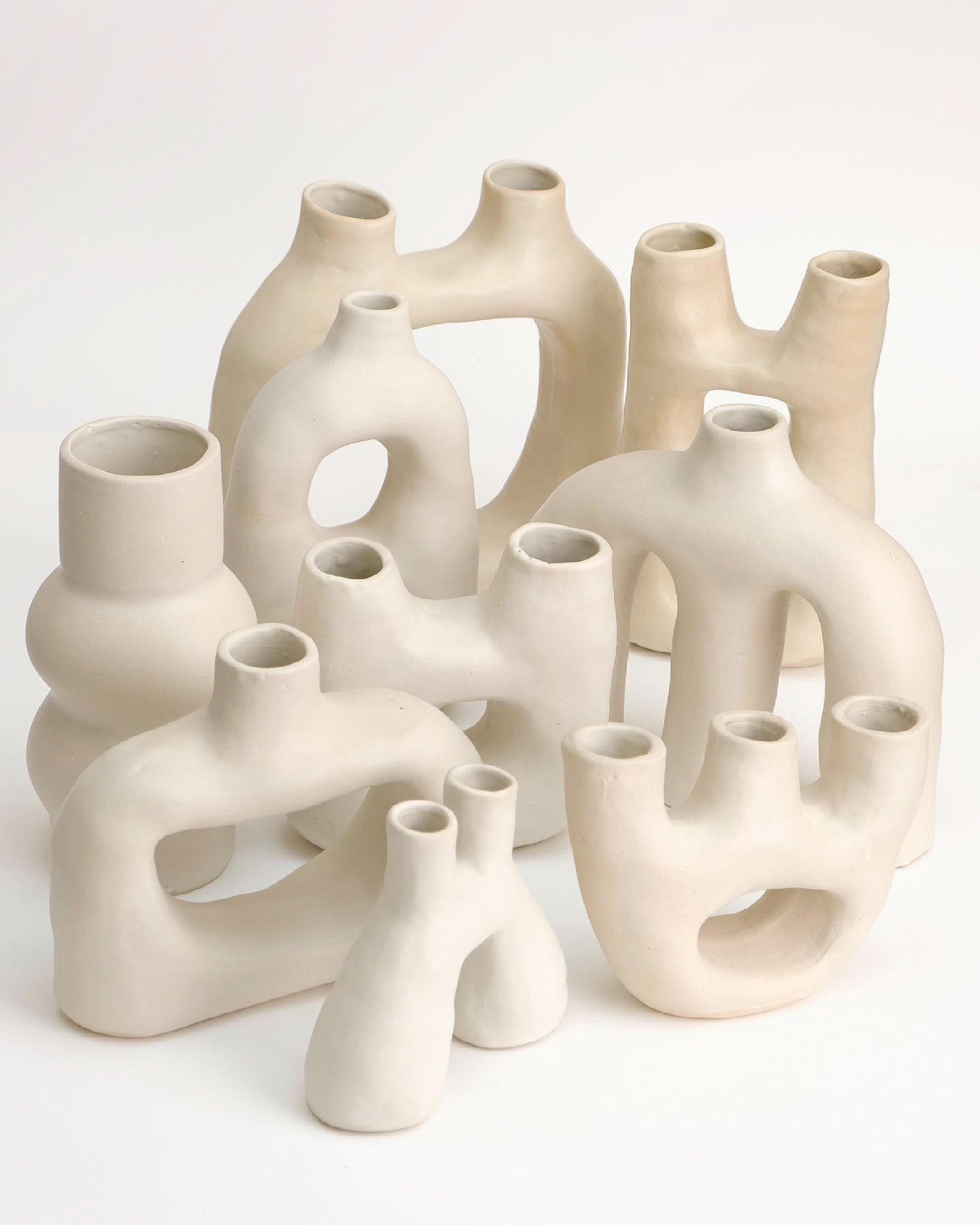 Nook Clay Vase - Natural - Arte House