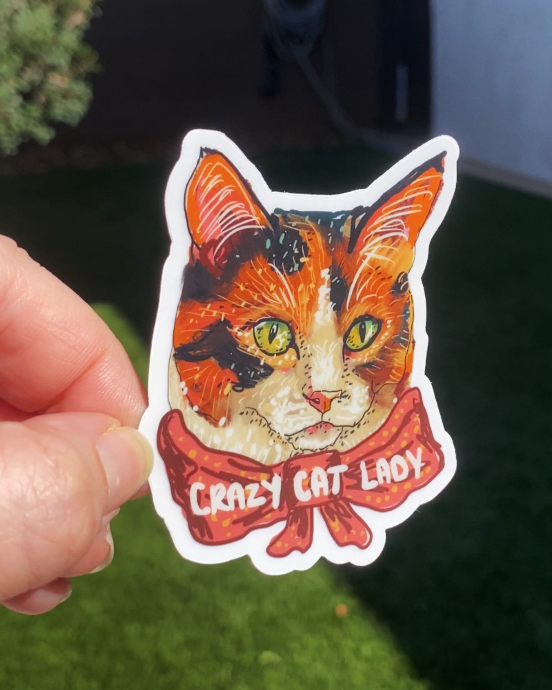 Crazy Cat Lady Sticker - Arte House