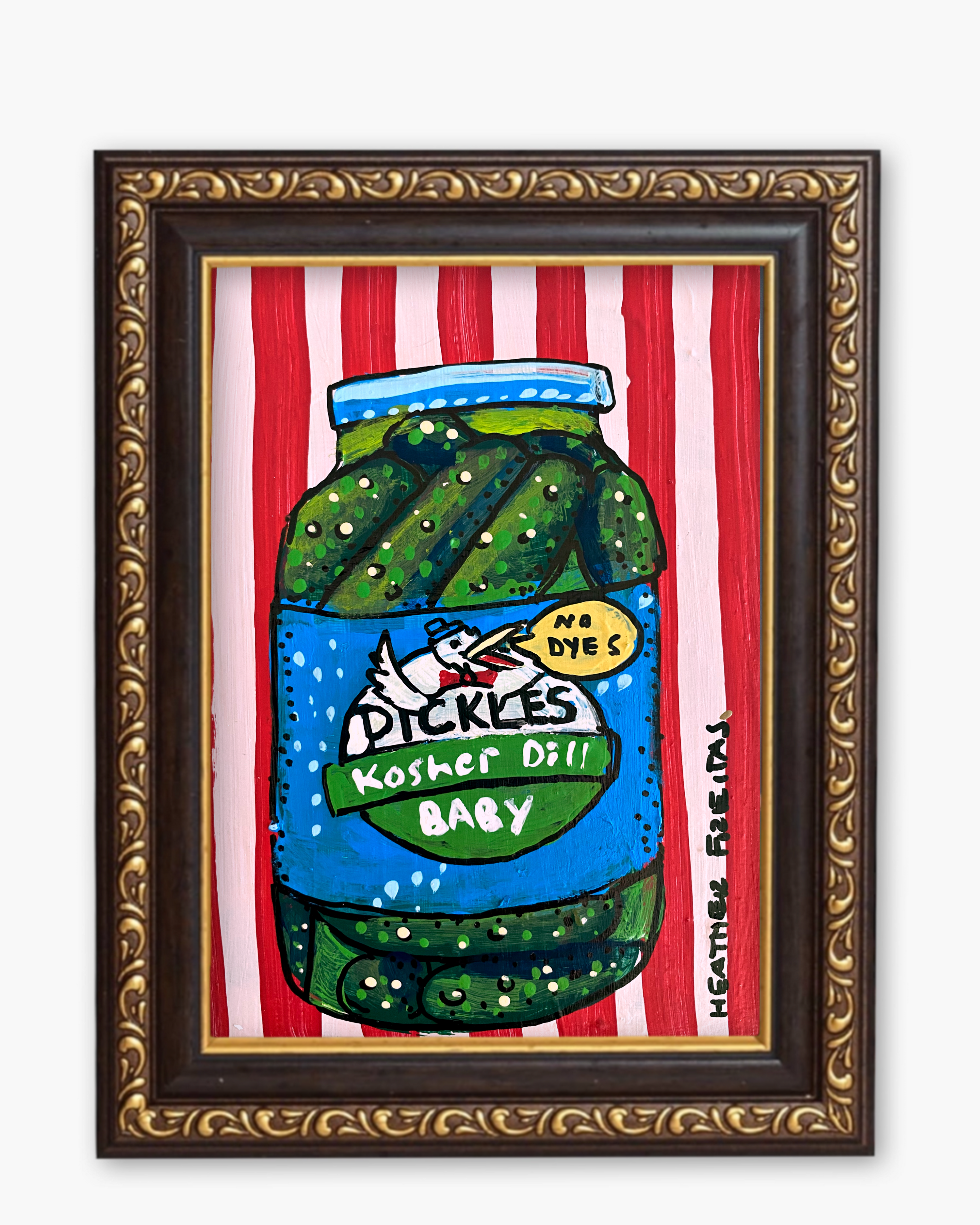 Pickles Fine Art Magnet ( Large )
