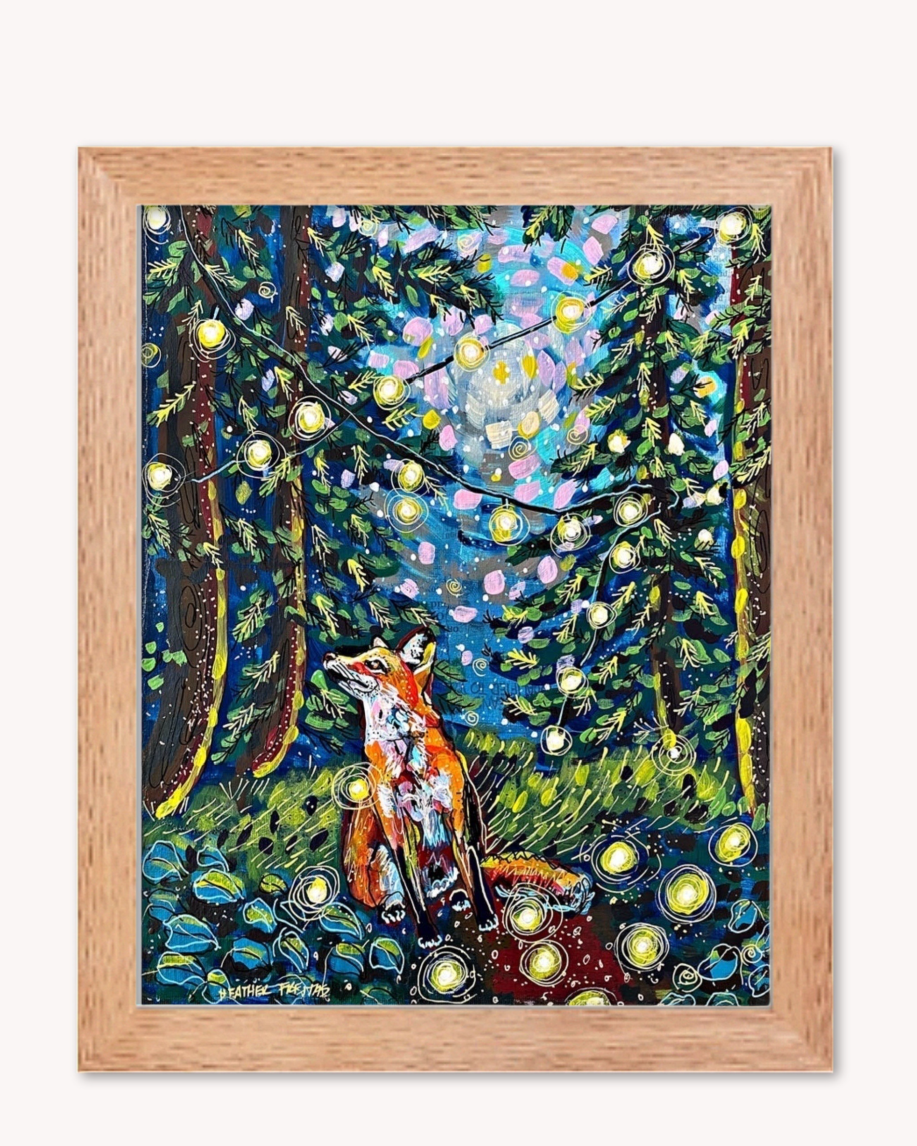 Forest Fox Print - Arte House