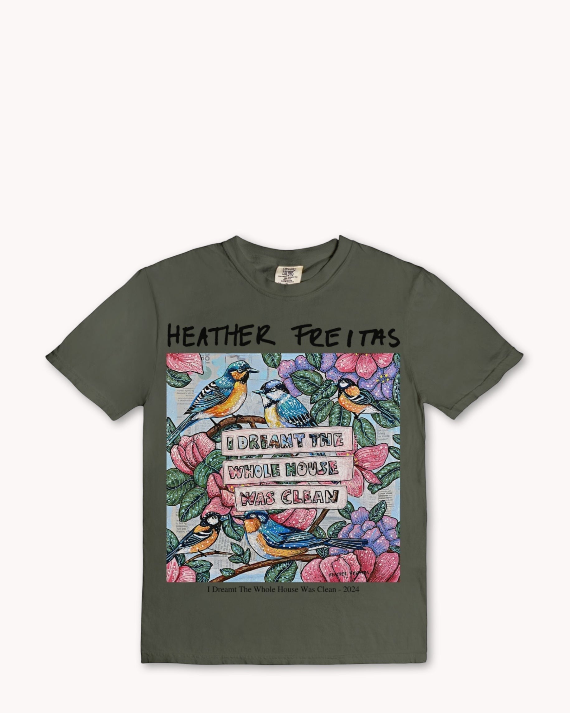 I Dreamt The Whole House Was Clean Tee - Arte House