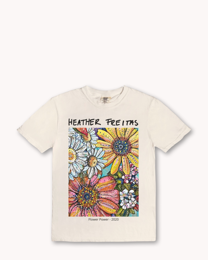 Flower Power Tee - Arte House