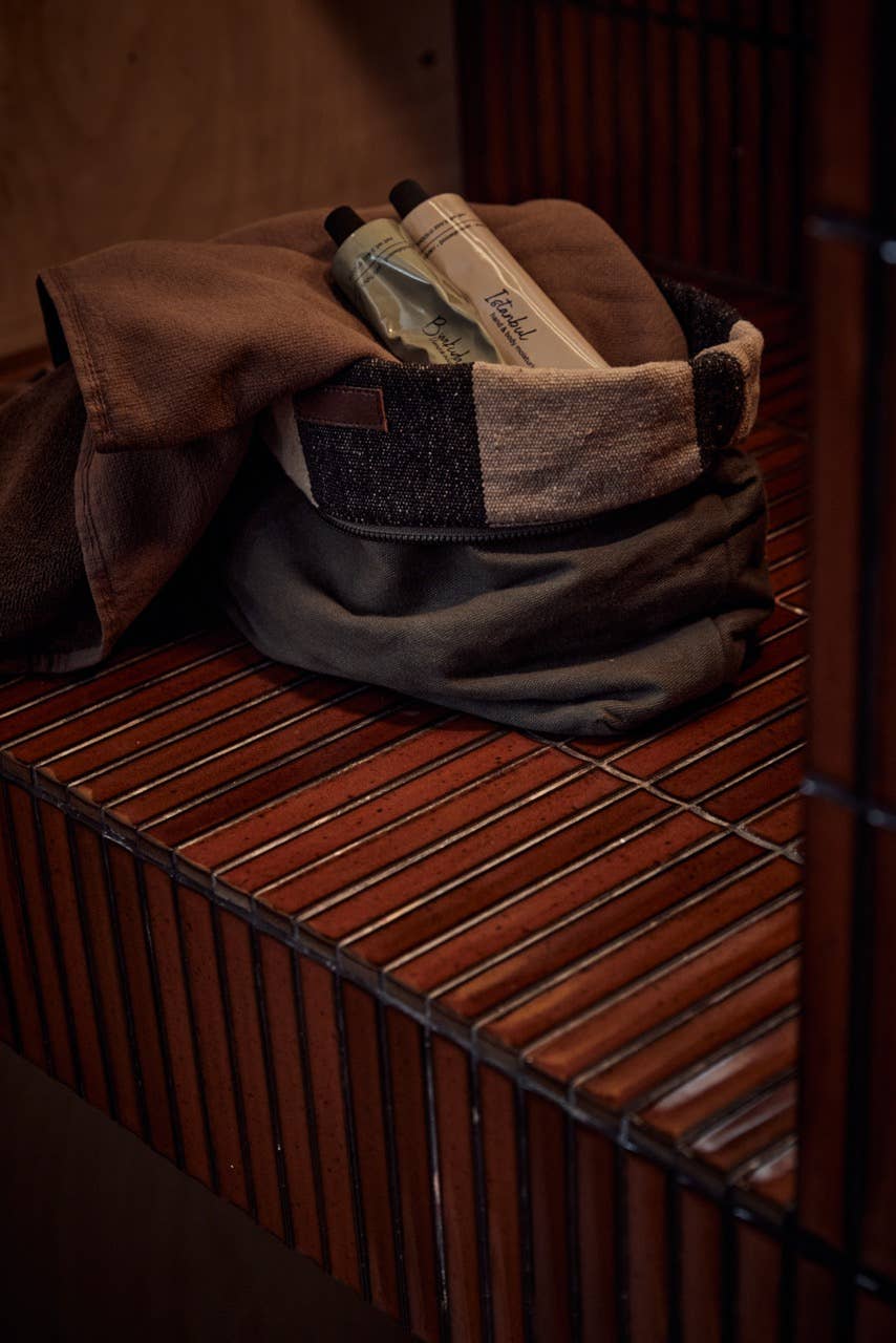 Turkish Hand Towel - Chocolate