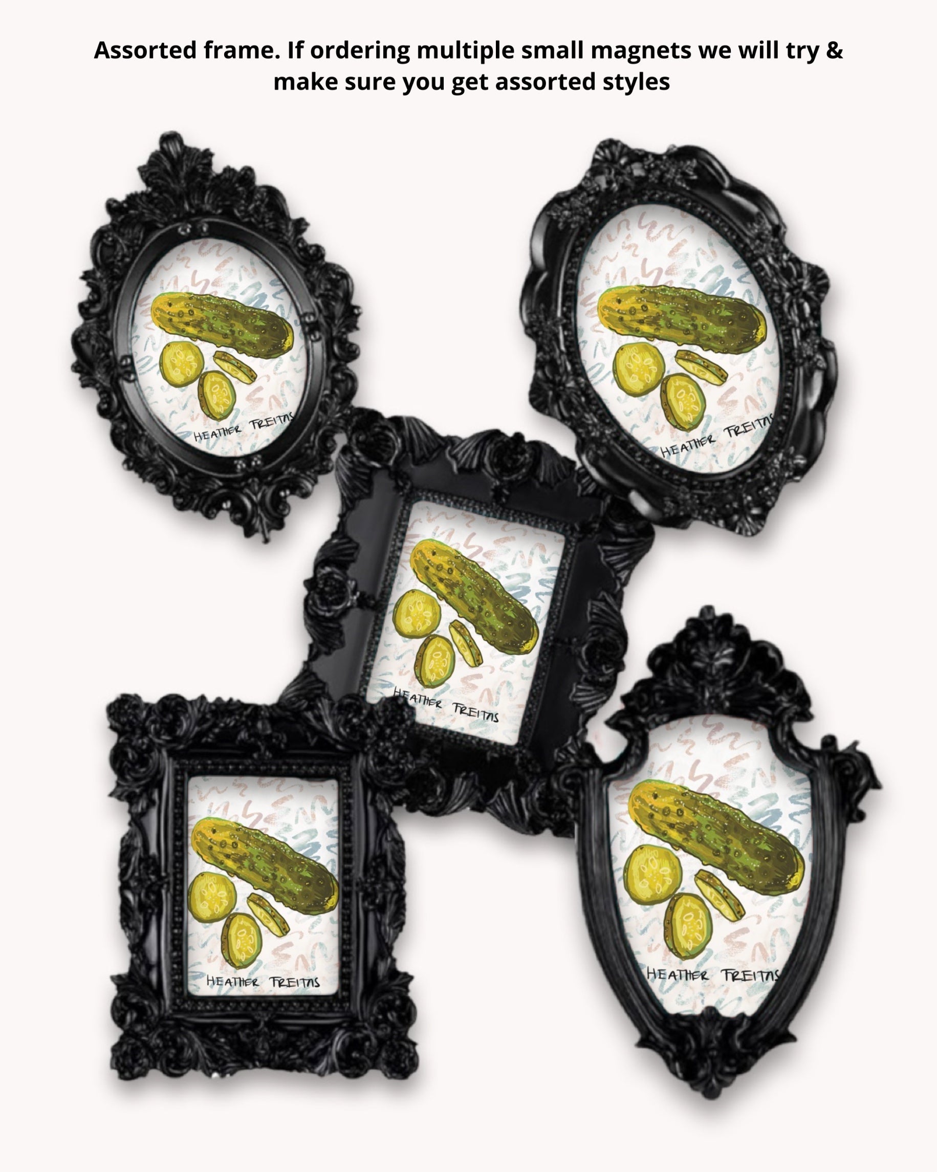 Pickles Framed Magnet ( Small ) - Arte House