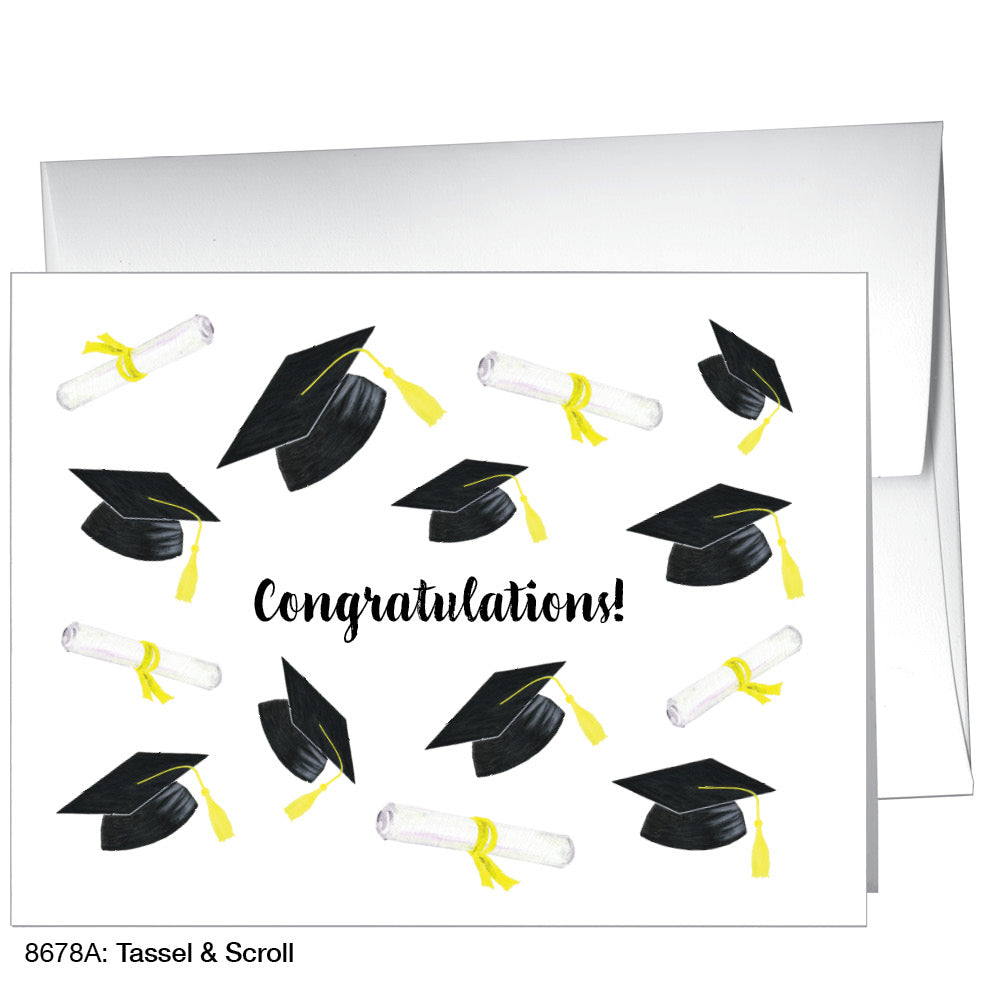 Tassel & Scroll, Greeting Card (8678A) - Arte House
