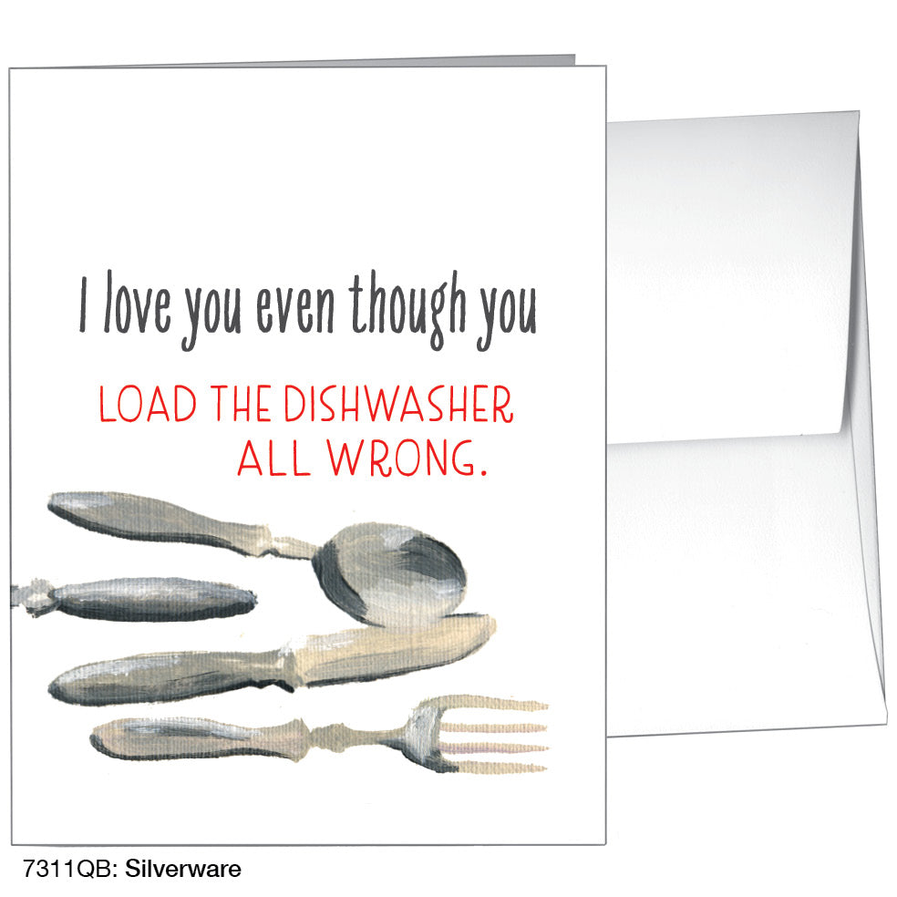 Silverware, Greeting Card (7311QB) - Arte House