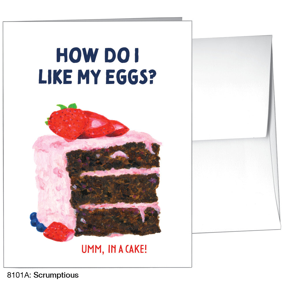 Scrumptious, Greeting Card (8101A) - Arte House