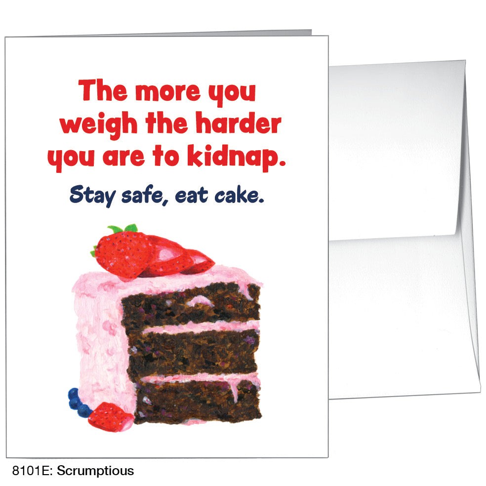 Scrumptious, Greeting Card (8101E) - Arte House