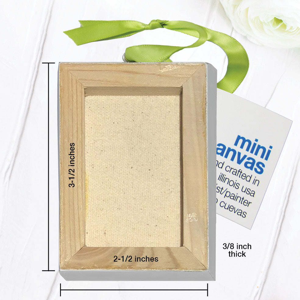 Garden Dahlia, Mini Canvas (MC-7301G) - Arte House
