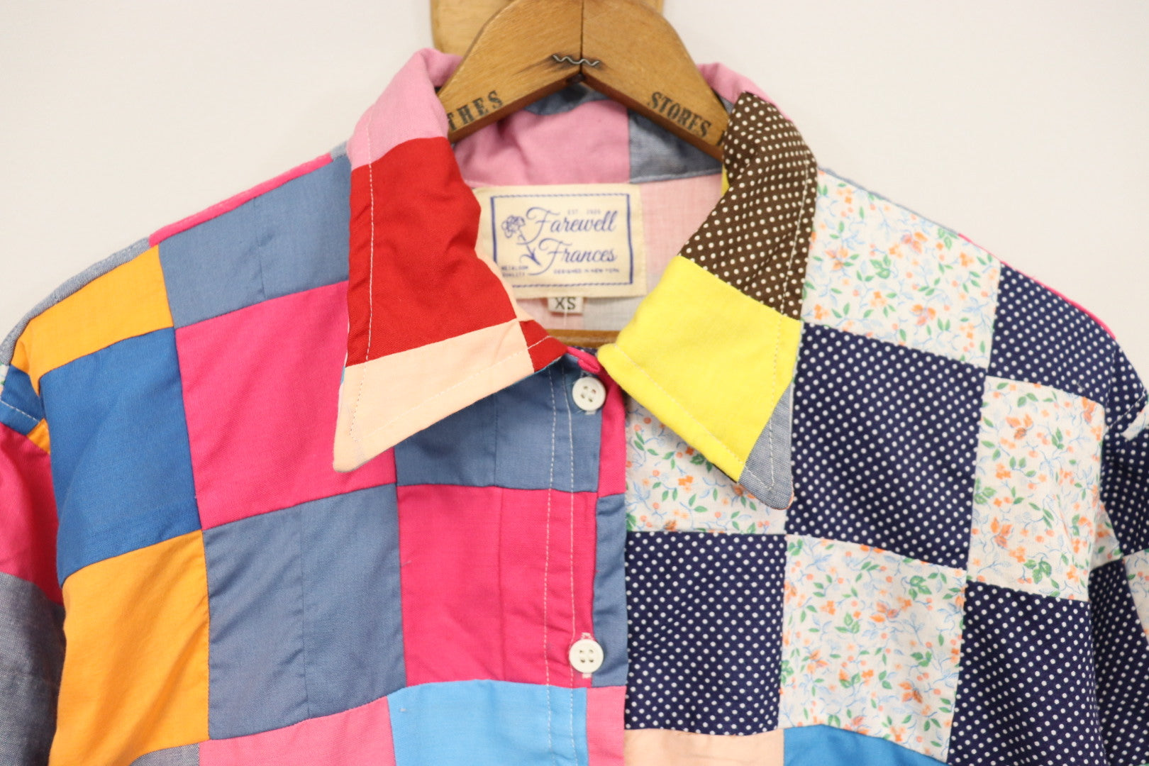 George Quilted Long Sleeve Button Down Sz XS GLS6 - Arte House