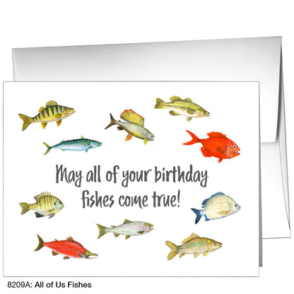 All of Us Fishes, Greeting Card (8209A)