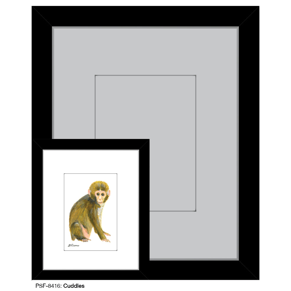 Cuddles Monkey, Print (#8416A)