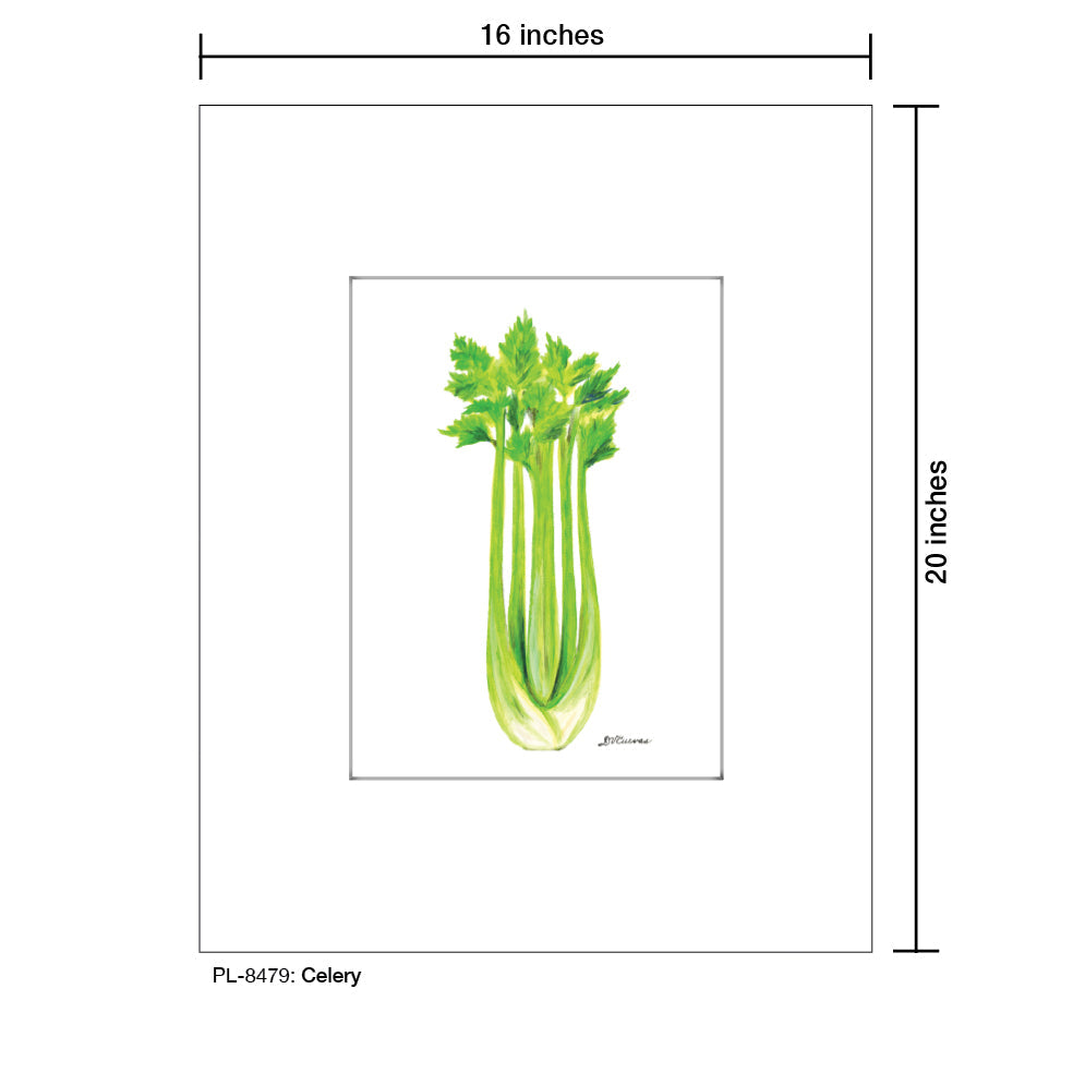 Celery, Print (#8479D) - Arte House