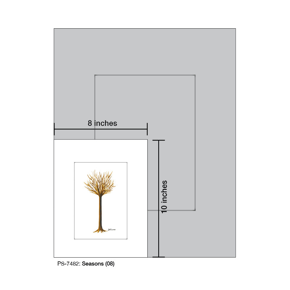 Seasons (08), Print (#7482A) - Arte House