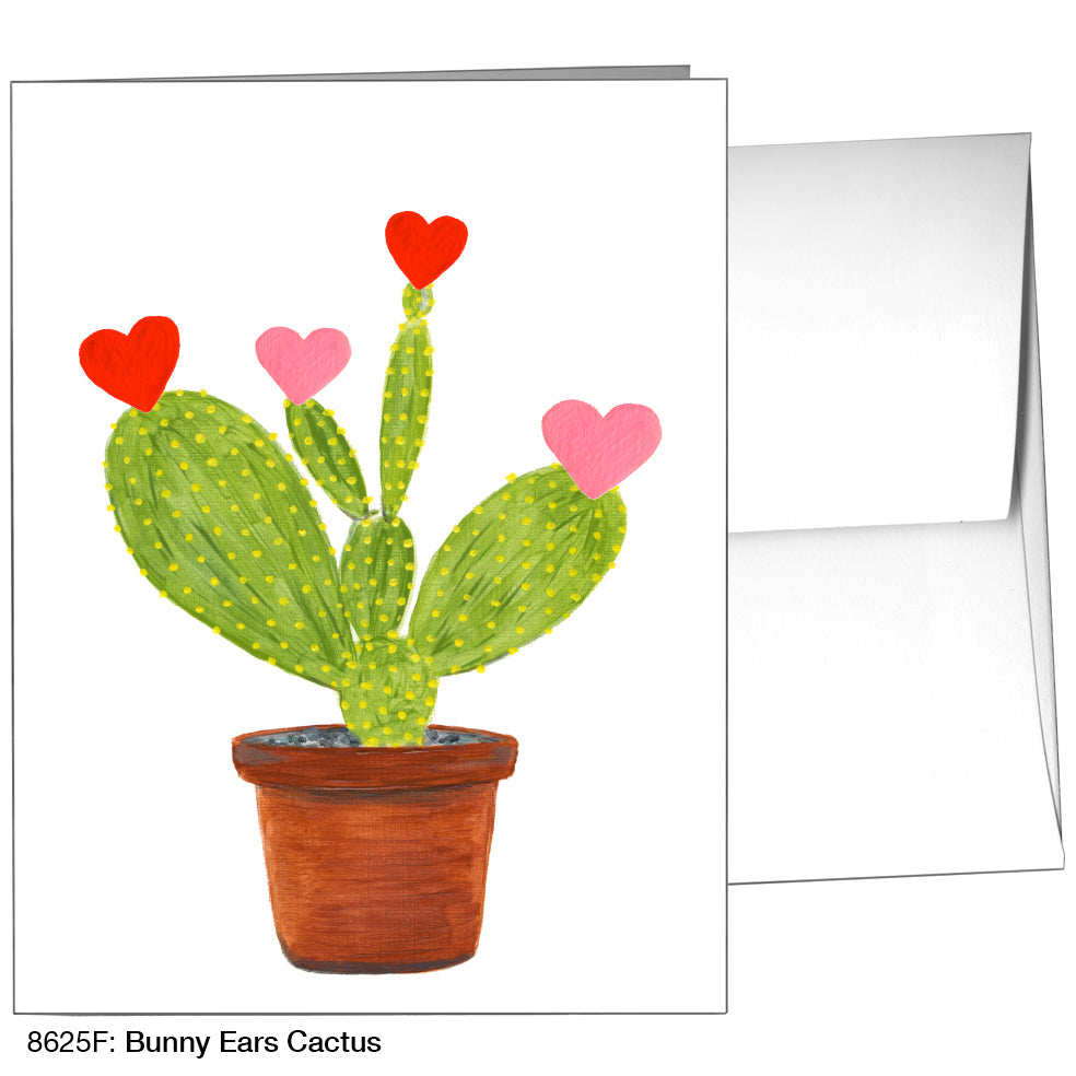 Bunny Ears Cactus, Greeting Card (8625F) - Arte House