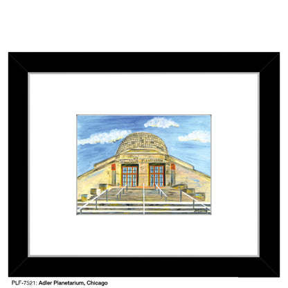 Adler Planetarium, Chicago, Print (#7521A)