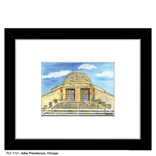 Adler Planetarium, Chicago, Print (#7521A)