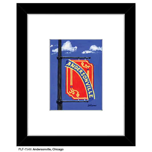 Andersonville, Chicago, Print (#7549A)
