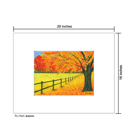 Autumn, Print (#7093A)