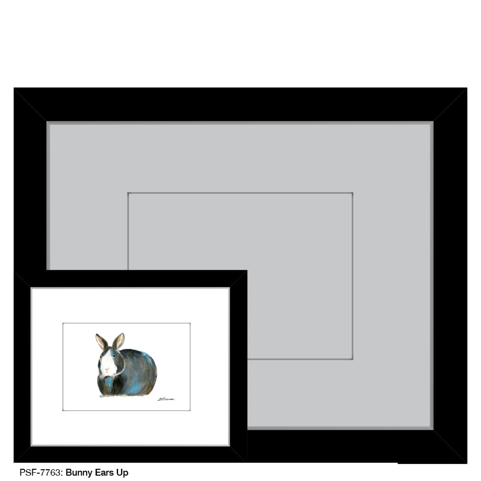 Bunny Ears Up, Print (#7763A) - Arte House